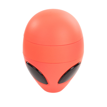 Grinder za bilje s oblikom izvanzemljanina, trostruki sloj, cinkova legura, s prostorom za pohranu