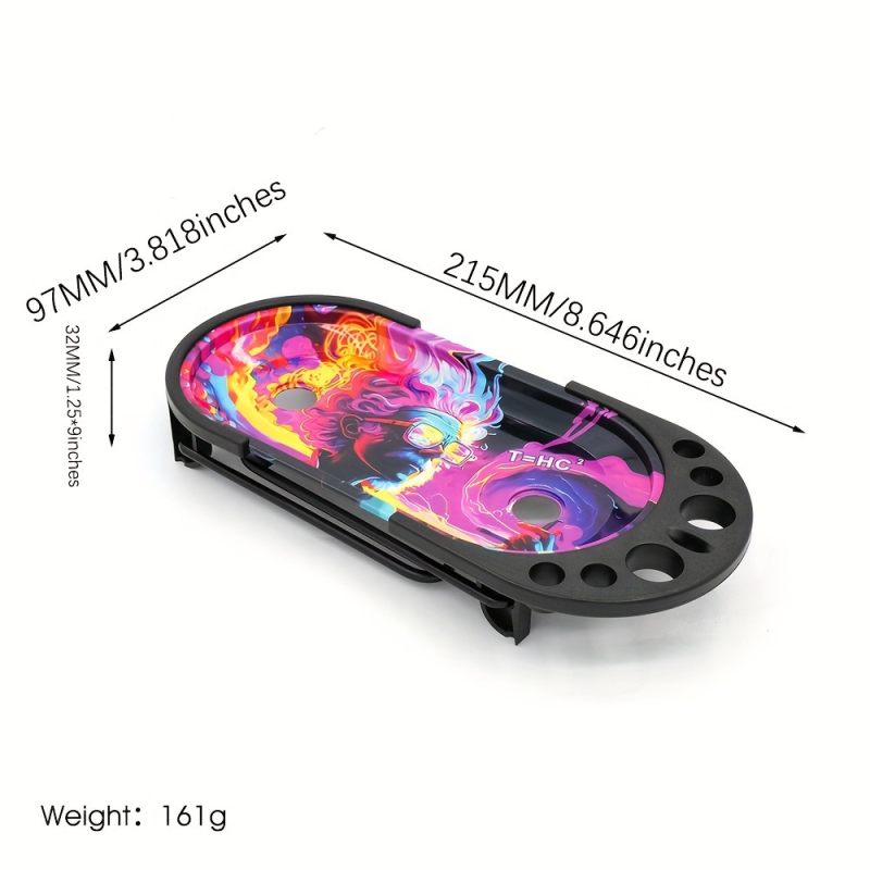 Sada podnosov na cigarety - bohémsky štýl, vetruodolný, pracovný stôl, logo Can