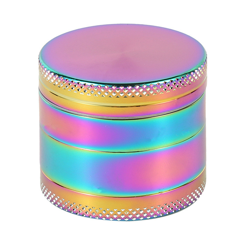 Grinder od cinkove legure, četiri sloja – otporan na vjetar, moguć ispis logotipa, dekorativan i zbirka