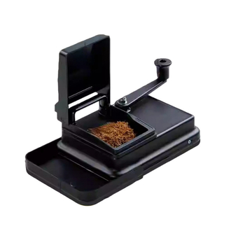 Ručná dvojkanálová mašinka na cigarety, nerezová oceľ, model 5.56.58.0