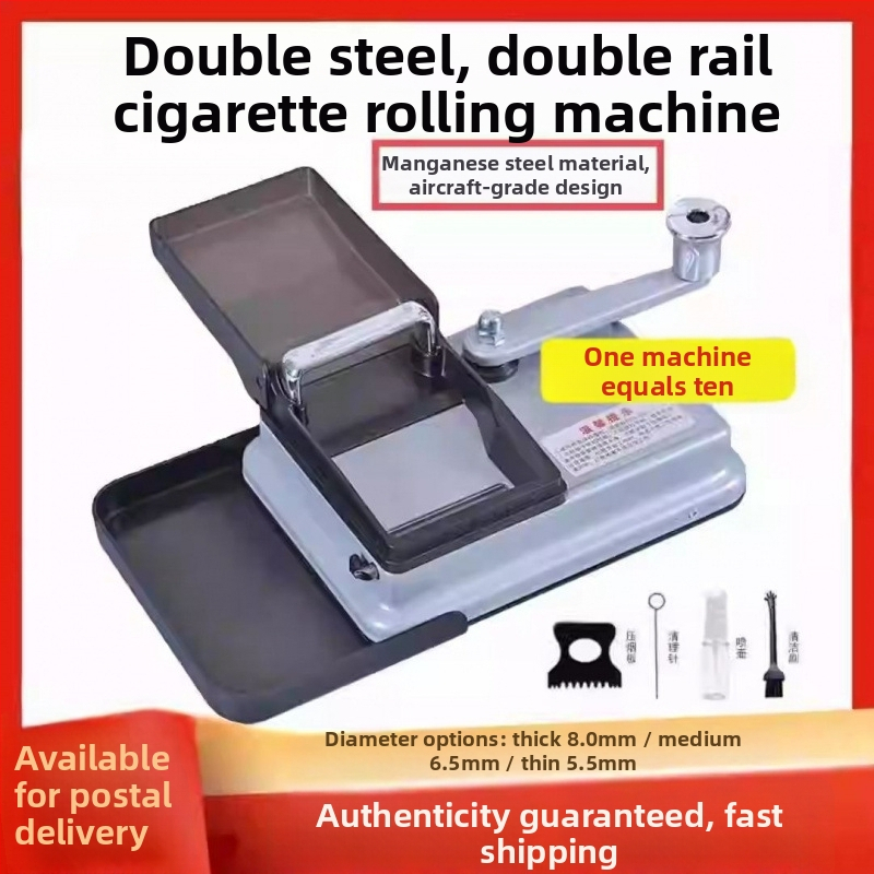 Rankinis dviejų takų cigarečių gaminimo įrenginys, nerūdijantis plienas, modelis 5.56.58.0