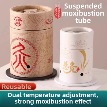 Box na moxibusciu – Prenosné bezdýmové domáce zariadenie s visiacim moxibusciálnym trubom pre celé telo (Tradičná čínska medicína)