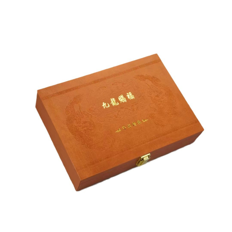 Langhui crafts pamätná medaila z kovovej zliatiny v koženom darčekovom boxe, čínskeho štýlu