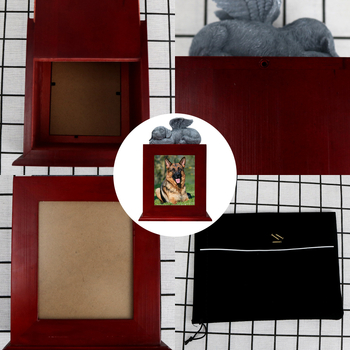 Urna pre popol domácich zvierat | Materiál: Density board | Značka: NEWDREAM | Natieraná | Kód produktu: Brown dog bone ssh box