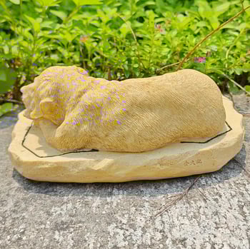 3D resin memorialni kamen za kućne ljubimce, vanjski vrt, pastoralni stil