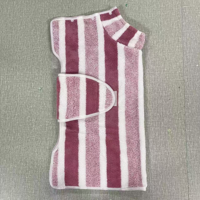 BRIHAPY Župan na kúpanie pre domáce zvieratá — pre psov a mačky, rýchloschnúci korálový velúr z polyesteru