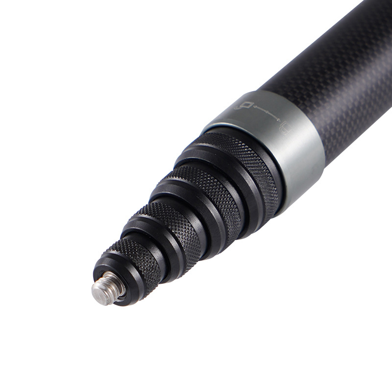 Anglies pluošto selfi lazda sporto kameroms, maksimali apkrova 2-5 kg, svoris 255 g, tinkama selfi fotografavimui