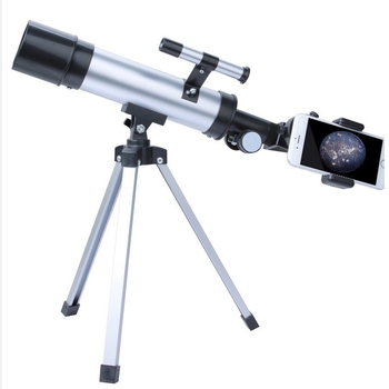 Astronomický teleskop s hľadačom hviezd, vysokorozlišovú optiku, vysoké zväčšenie, model F50360M, pre deti a študentov