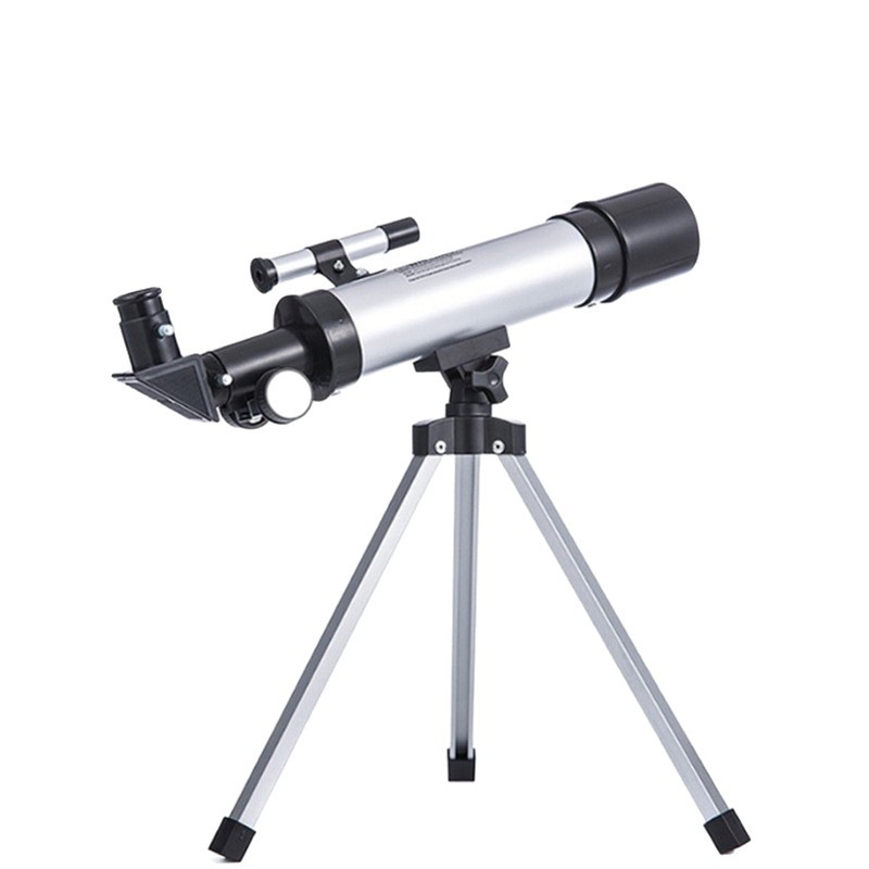Teleskop astronomic cu finder de stele, optică de înaltă definiție, mărire mare, model F50360M, pentru copii și elevi