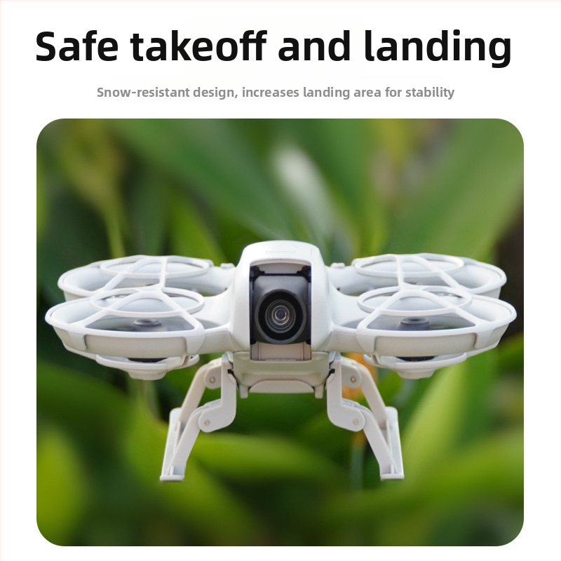 DJI NEO maandumisjalad – kõrgendatud, kokkupandavad, kaitsefunktsioonidega