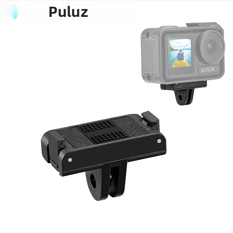 Magnetická rýchlouzamykacia základňa pre DJI Osmo Action 5 Pro/4/3, ABS, model PU934, značka PULUZ/Fat Cow