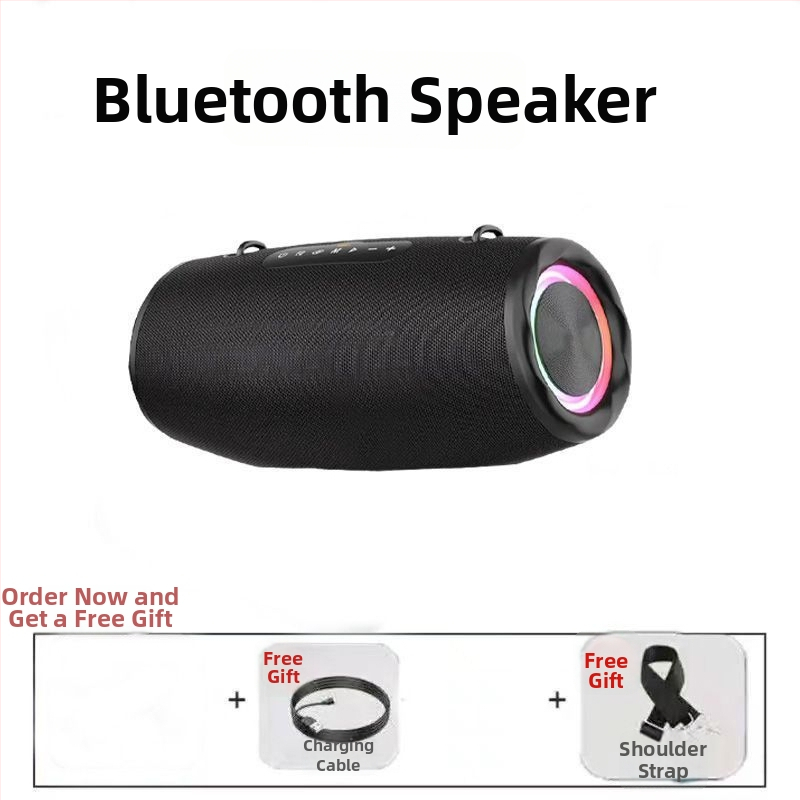 Външен караоке Bluetooth говорител с вградена батерия, IPX4 водоустойчив, Bluetooth връзка, слот за SD карта и диапазон 40 Hz–20 kHz