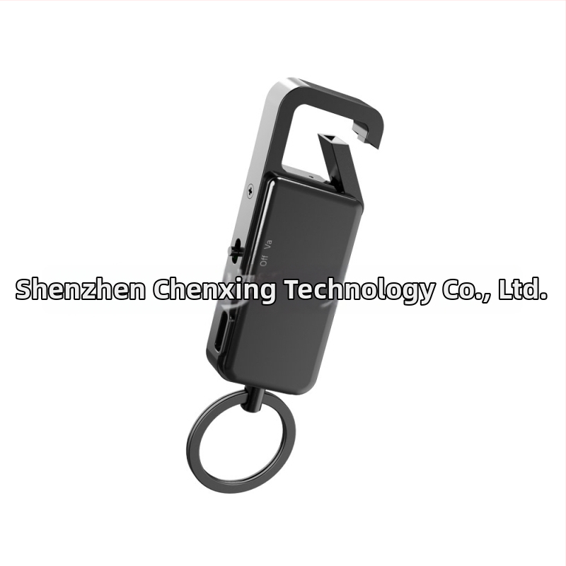 Záznamový pero na kľúčenku – nahrávanie jedným tlačidlom, formát WAV, doba nahrávania 999, podpora TF karty, USB 2.0