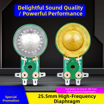 Cievka výškového reproduktora pre vonkajší roh, ultra vysokofrekvenčná cievka s titanovým filmom a živicovou vrstvou, určená pre veľké zvukové zariadenia