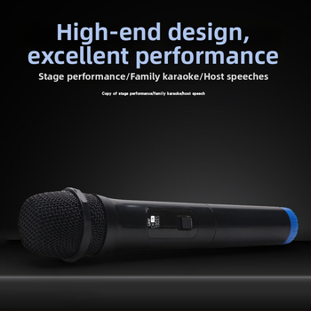 PC karaoke mikrofón, káblový, model V101, frekvenčný rozsah 20 Hz–20 kHz, pomer signálu k šumu ≥95 dB