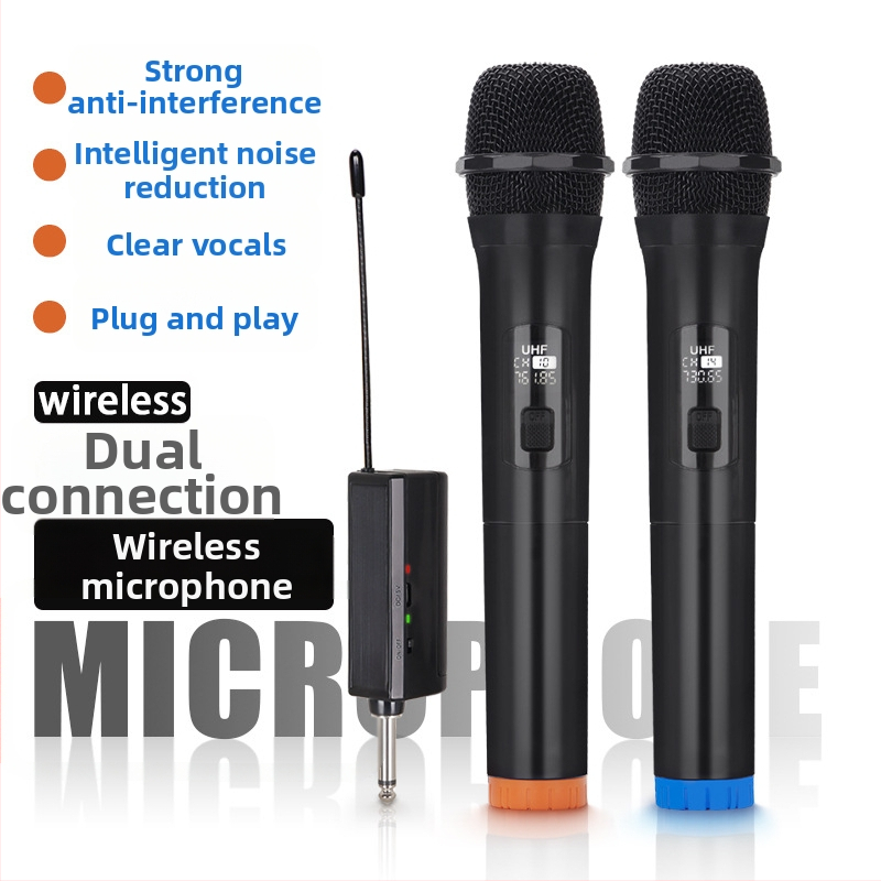 PC karaoke mikrofón, káblový, model V101, frekvenčný rozsah 20 Hz–20 kHz, pomer signálu k šumu ≥95 dB