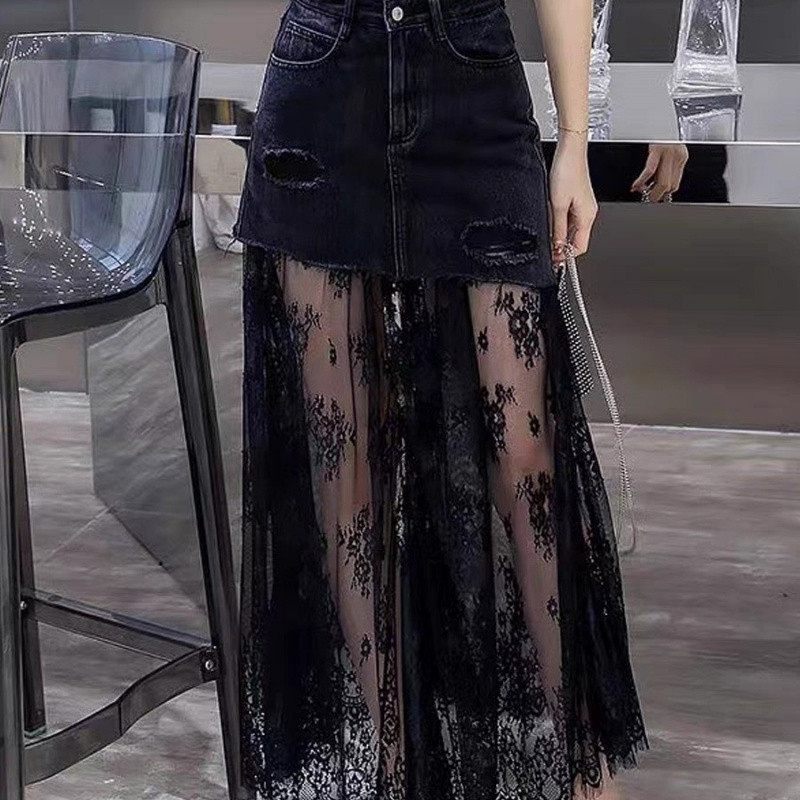 Chi weng Bodycon midi suknja, tkanina od akrilnih vlakana, sadržaj glavne tkanine 95%+, dugačka duljina, proljeće 2023