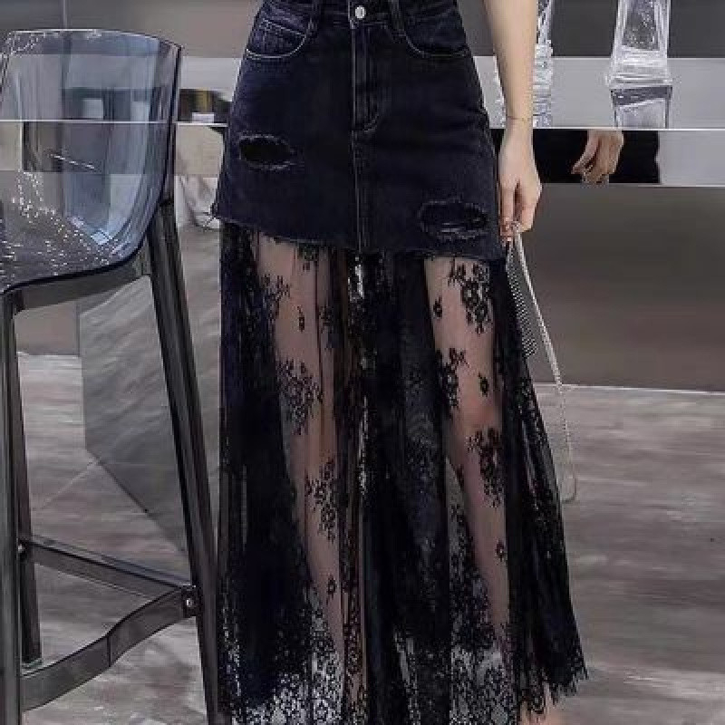 Chi weng Bodycon midi suknja, tkanina od akrilnih vlakana, sadržaj glavne tkanine 95%+, dugačka duljina, proljeće 2023