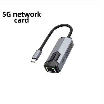 HD USB-C į RJ-45 Ethernet adapterį, USB 3.0, 5 Gbps, be tvarkyklių, Plug-and-Play