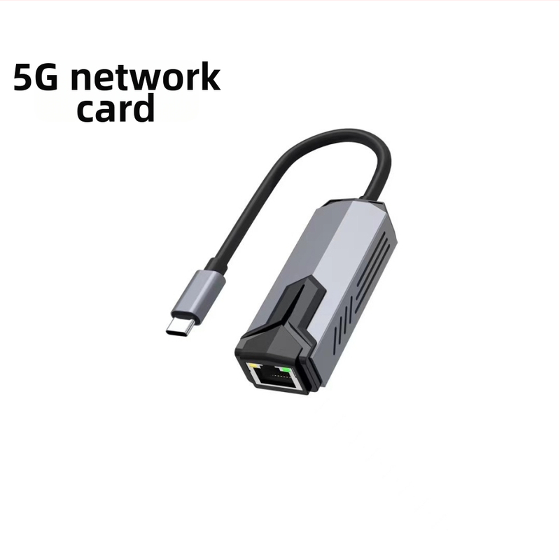 HD USB-C k RJ-45 Ethernet adaptér, USB 3.0, 5 Gbps, bez ovládačov, Plug-and-Play