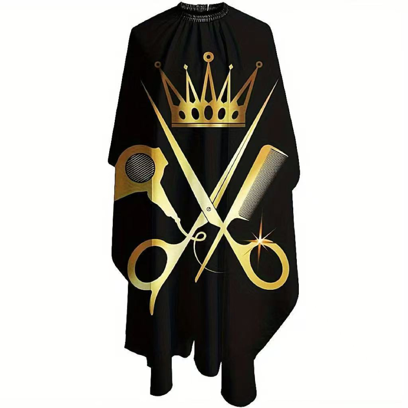 Meifan Фризьорска наметка – водоустойчива, антистатична, не залепваща, салонно качество