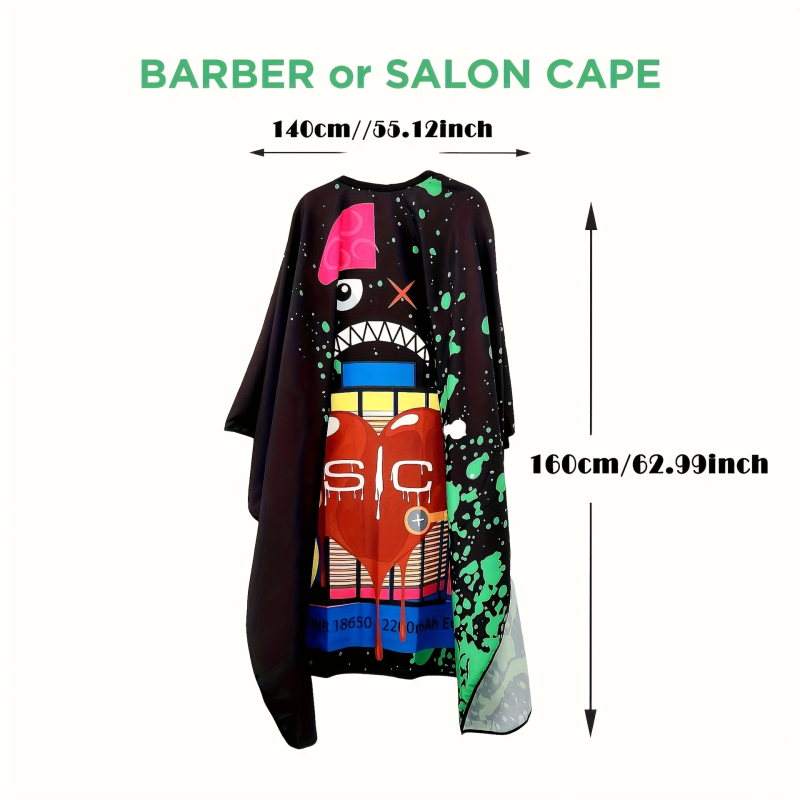 Meifan Kadernícky plášť – vodotesný, antistatický, nelepivý, salónovej kvality