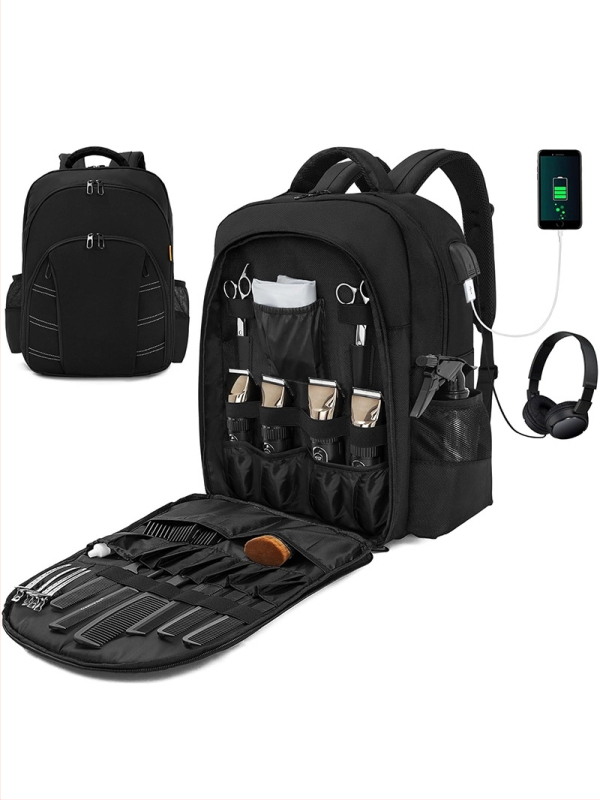 Taška na kozmetiku a štetce, oválny tvar, polyester, polyesterová výstelka, skrytá kapsa na zips