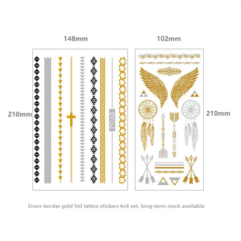 Set tetovania transfer - tlač vodného transferu - prispôsobiteľný - poloautomatická výroba - logo tlačené