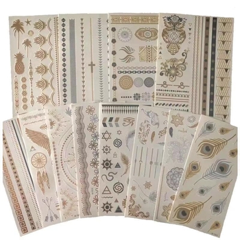 Set tetovania transfer - tlač vodného transferu - prispôsobiteľný - poloautomatická výroba - logo tlačené