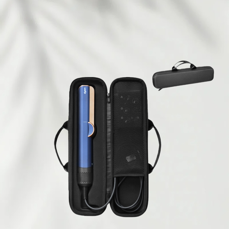 HT01 Cutie de depozitare pentru fier de păr – EVA, carcasă rigidă impermeabilă, spațiu pentru cablul de date