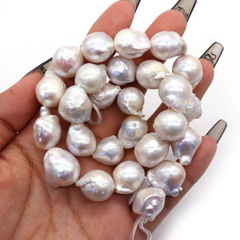 Barokové perlové voľné korálky pre DIY náhrdelník a náramok, kód 1045-z250626009, materiál: perla; vzor: chvostové korálky; spracovanie: chov