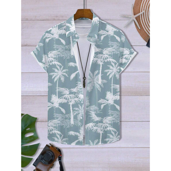 Košulja Slim Fit s širokim ovratnikom, 3/4 rukava, od lana
