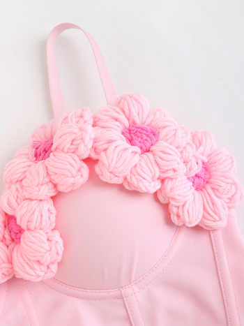 Pletený top so strapami s odnímateľnými ramienkami, ultra krátka dĺžka ≤40 cm, pletený vzor, zmes polyesteru a elastanu, leto 2025