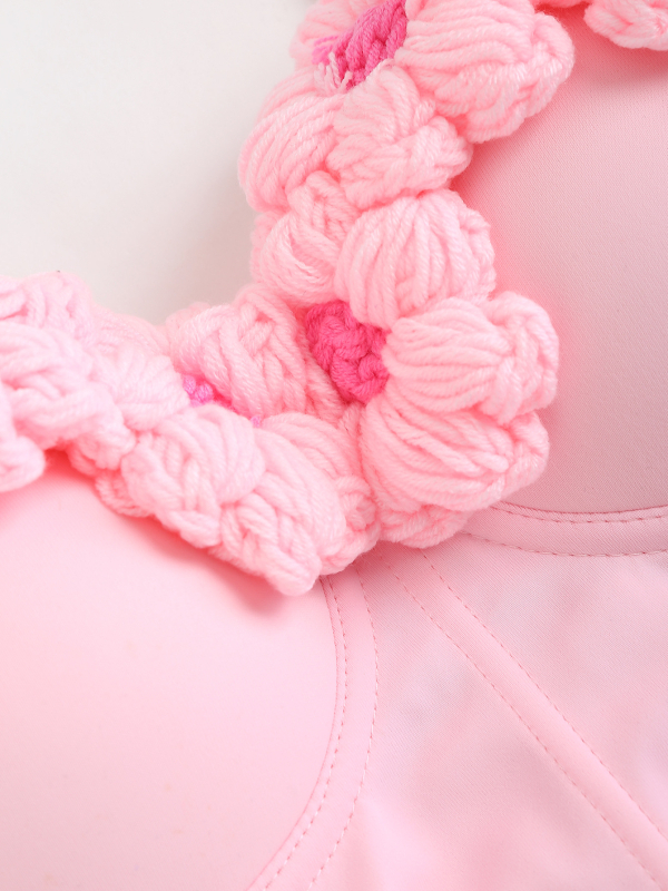 Pletený top so strapami s odnímateľnými ramienkami, ultra krátka dĺžka ≤40 cm, pletený vzor, zmes polyesteru a elastanu, leto 2025