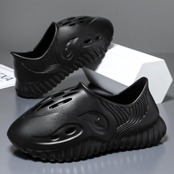 Unisex žabky s hornou zo syntetickej kože, protišmyková podrážka, podrážka z kompozitného materiálu, injekčne tvarovaná podrážka, pre letné aktivity, vek 18–40, jar 2025