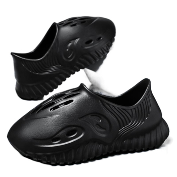 Unisex žabky s hornou zo syntetickej kože, protišmyková podrážka, podrážka z kompozitného materiálu, injekčne tvarovaná podrážka, pre letné aktivity, vek 18–40, jar 2025