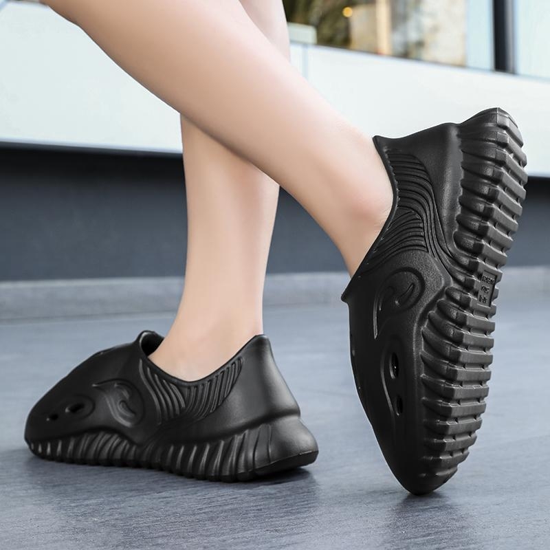 Unisex žabky s hornou zo syntetickej kože, protišmyková podrážka, podrážka z kompozitného materiálu, injekčne tvarovaná podrážka, pre letné aktivity, vek 18–40, jar 2025