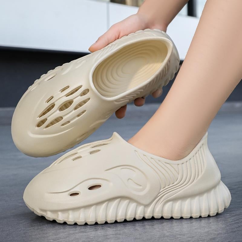 Unisex žabky s hornou zo syntetickej kože, protišmyková podrážka, podrážka z kompozitného materiálu, injekčne tvarovaná podrážka, pre letné aktivity, vek 18–40, jar 2025