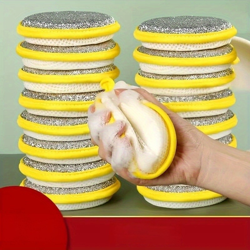 Kuchynská čistiaca hubka-štetka – odolný PE materiál, model jd601099692087271xz