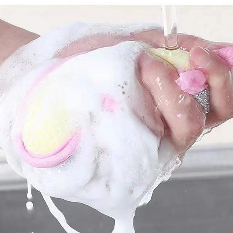 Kuchynská čistiaca hubka-štetka – odolný PE materiál, model jd601099692087271xz