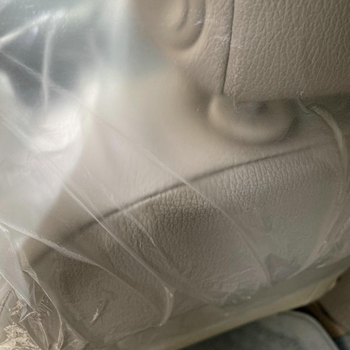 Еднократни калъфи за седалки и калъф за волан за автомобилна поддръжка, пластмасов филм, комплект от 3–4 части