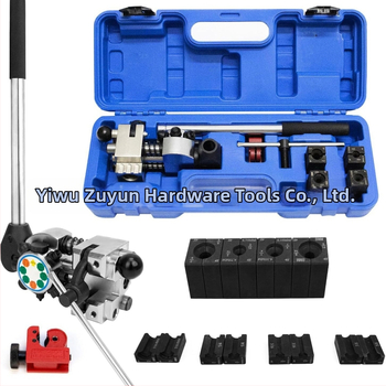 Nástroj na vyrezávanie a rozširovanie brzdových potrubí, 45° rozšírenie, vhodný pre jednovrstvé a dvojvrstvové potrubie, z ocele, pre opravy áut