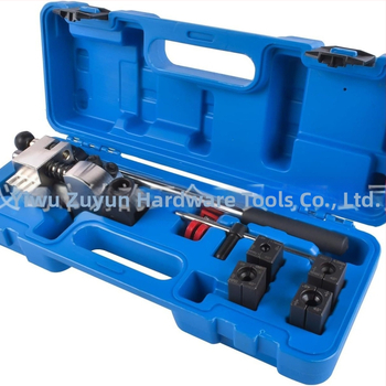 Nástroj na vyrezávanie a rozširovanie brzdových potrubí, 45° rozšírenie, vhodný pre jednovrstvé a dvojvrstvové potrubie, z ocele, pre opravy áut