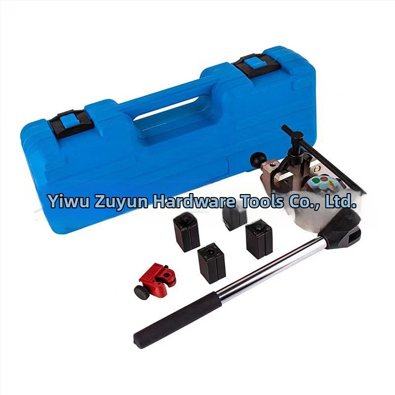 Nástroj na vyrezávanie a rozširovanie brzdových potrubí, 45° rozšírenie, vhodný pre jednovrstvé a dvojvrstvové potrubie, z ocele, pre opravy áut