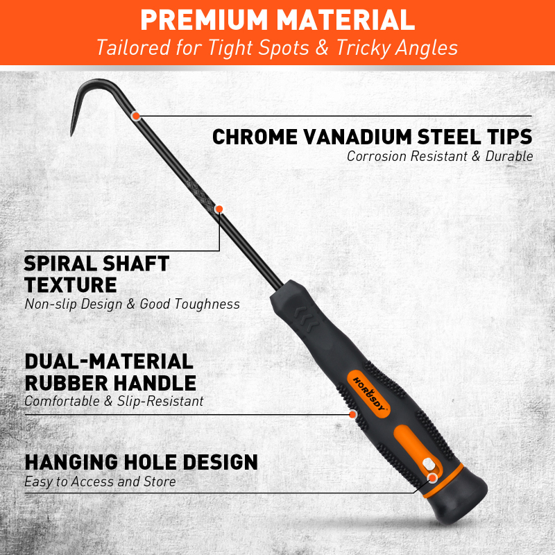 Sada háčikov na háčkovanie (12 ks, Model 86521, Materiál: Iné, Pre údržbu telekomunikácií)