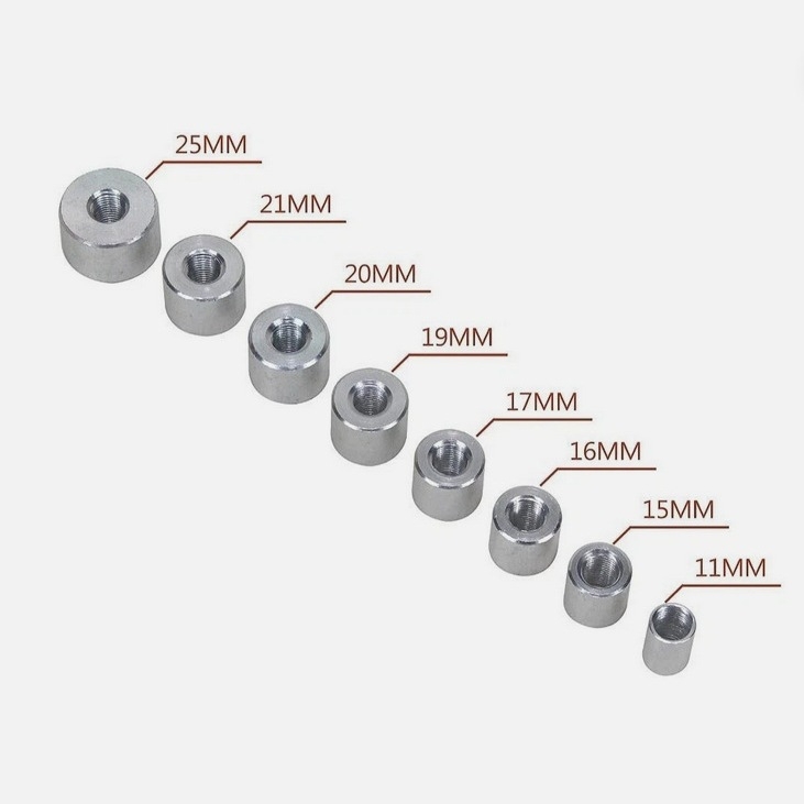 Bincaier 146.0054.10 Izolačná vložka, Tryska 145.0580, Vodivý držiak hubice 142.0158 – Oceľ, Určené pre opravy áut, Značka: Iné