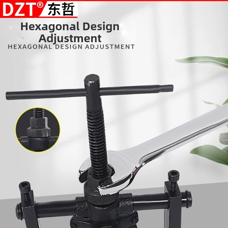 Trīs naglu vilcējs gultņu demontāžai – instruments tērauds, zīmols DZT, Hardware sērija