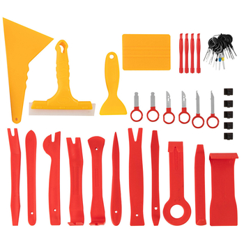 52-dielny set nástrojov na demontáž vnútorného priestoru auta, Yu Dai YD444, PP, pre audio a palubnú dosku, čistá hmotnosť 1,225 kg