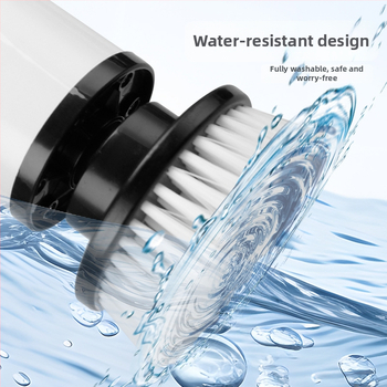 Elektrinis mopas su ištraukiama ilga rankena ir LCD ekranu — aštuoni viename valymo šepetėlis virtuvei ir voniai