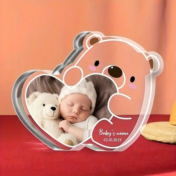 Ramă foto din acril 2D – imprimare de înaltă definiție, imprimare logo posibilă, suprafață de imprimare, producție cu mașină, stil chinezesc